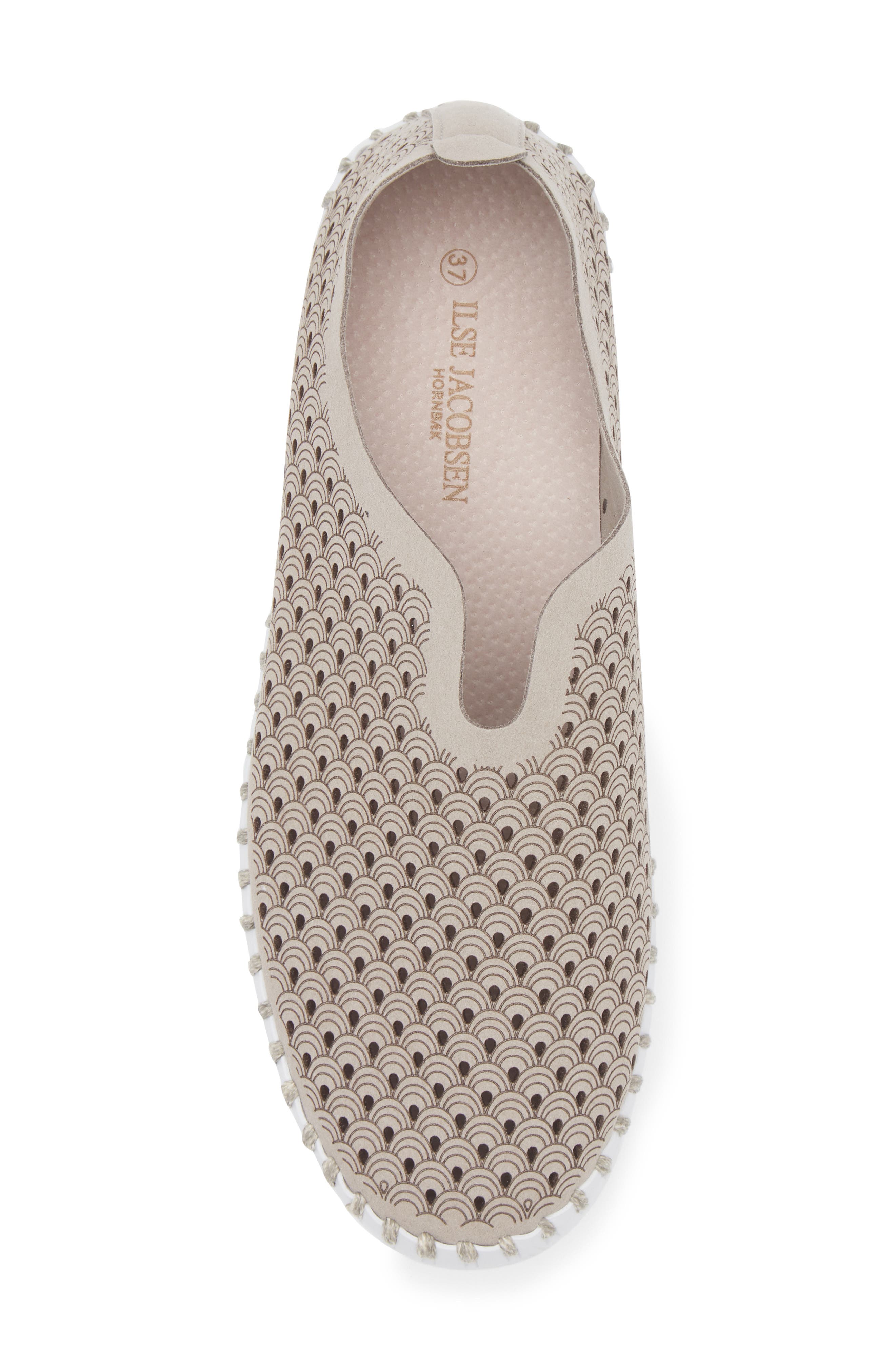 Ilse Jacobsen Tulip Perforated Slip-On Sneaker, Alternate, color, Atmosphere