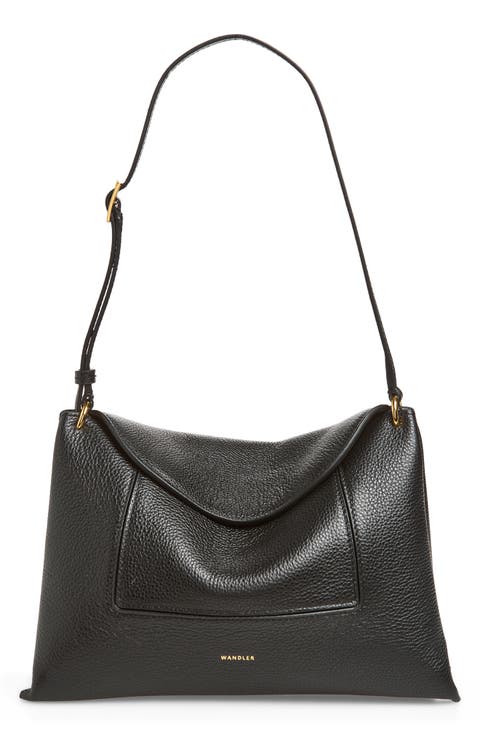 Penelope Slouch Leather Crossbody Bag