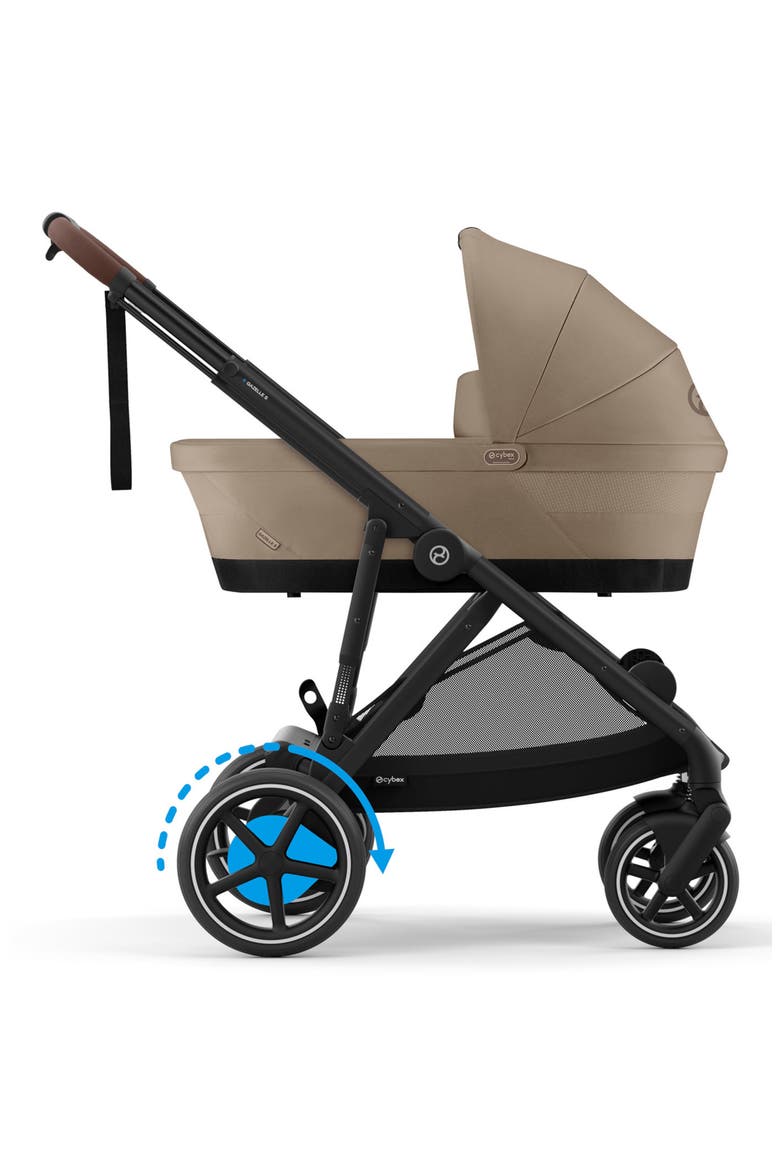 eGazelle S Strolle & eGazelle Cot Travel System, Alternate, color, ALMOND BEIGE
