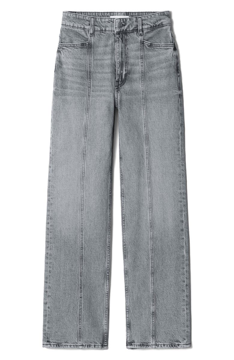 & Other Stories Center Seam Straight Leg Jeans, Alternate, color, 
