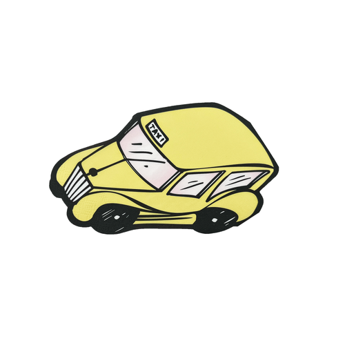 Shop Daydream Society Eloise Taxi Guest Napkins In Assorted Pre-pack