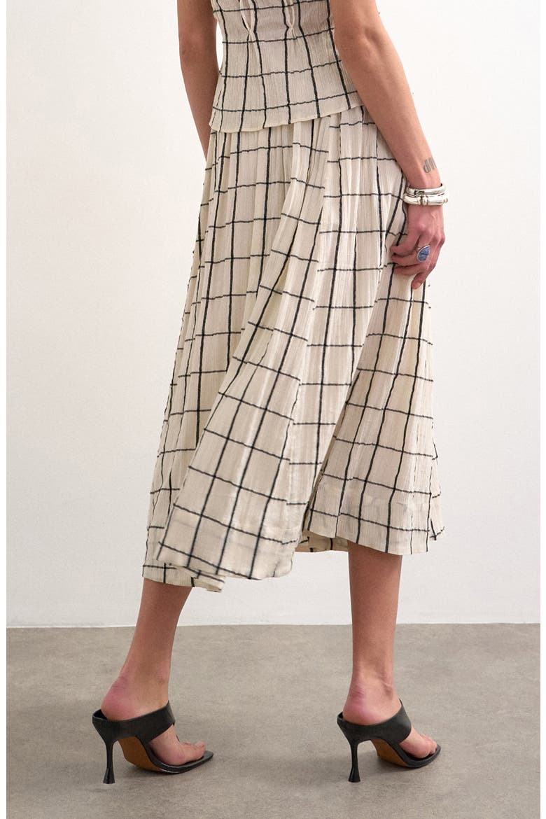Saloon Midi Skirt, Alternate, color, STONE