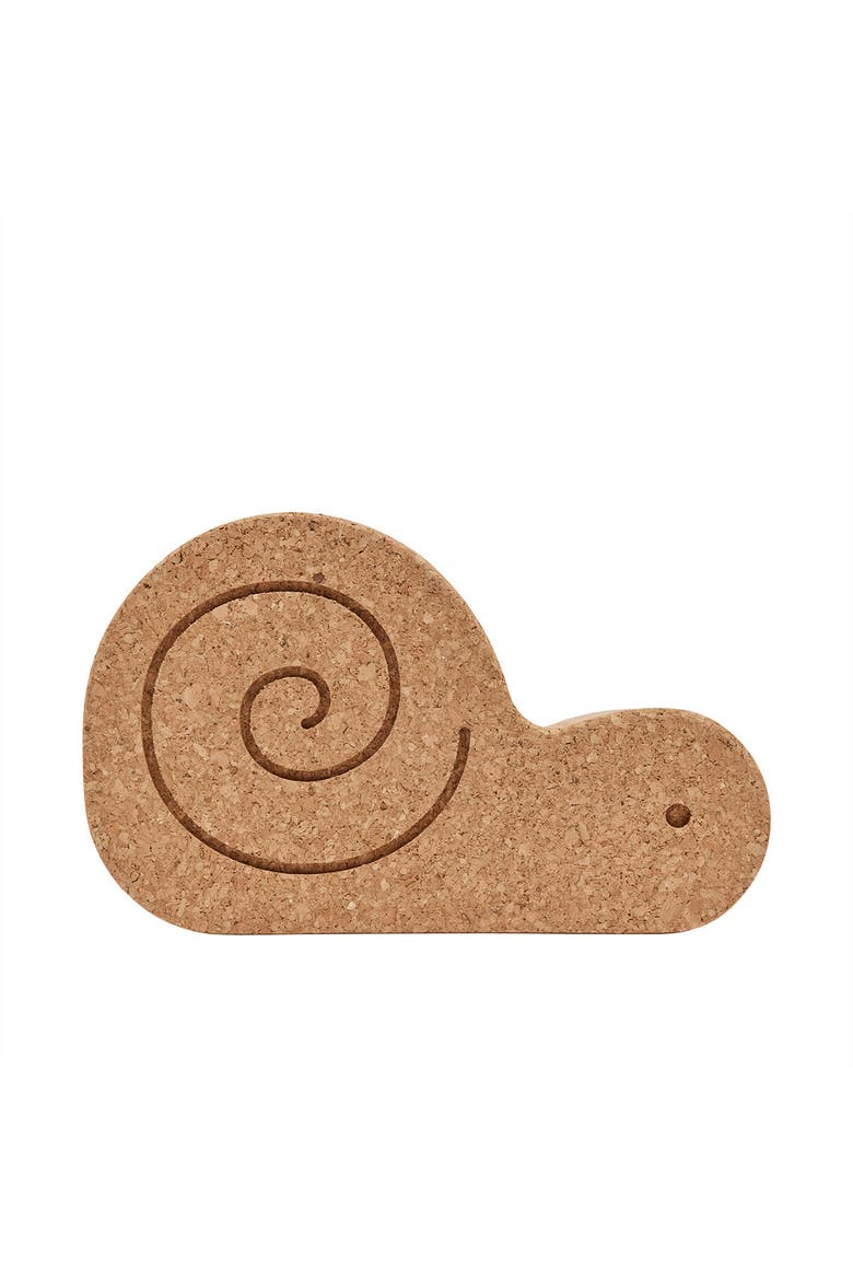 Cork Sally Snail, Alternate, color, Natural