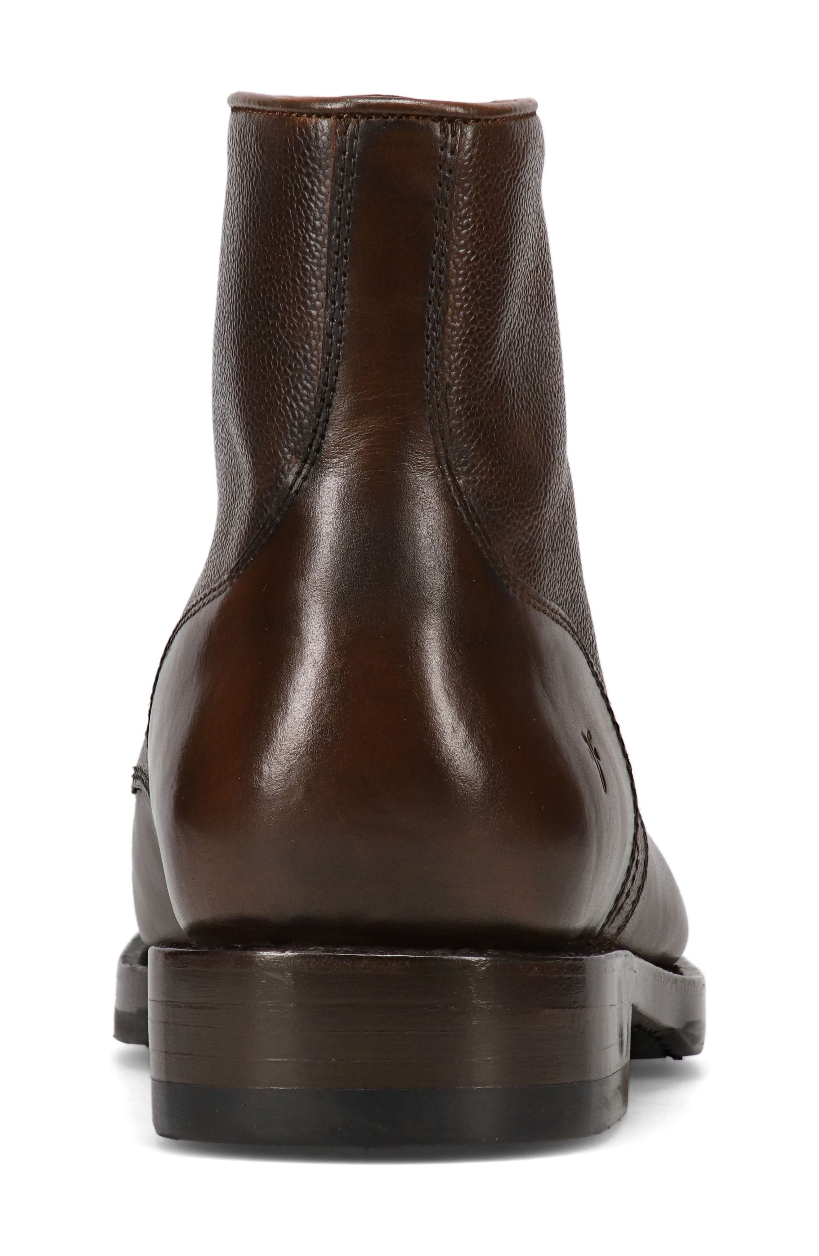 Dylan Cap Toe Boot, Alternate, color, WHISKEY