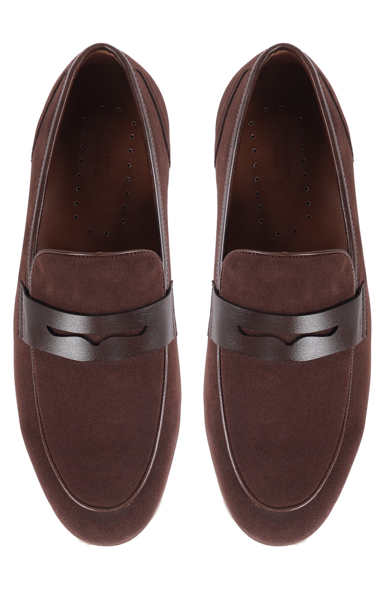 Broome Penny Loafer, Alternate, color, DARK BROWN