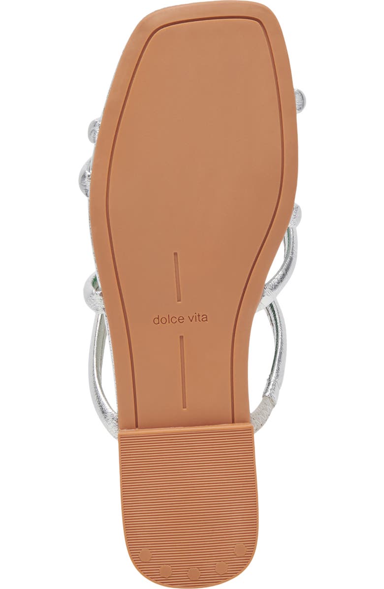 Dolce Vita Lanza Metallic Sandal, Alternate, color, Silver