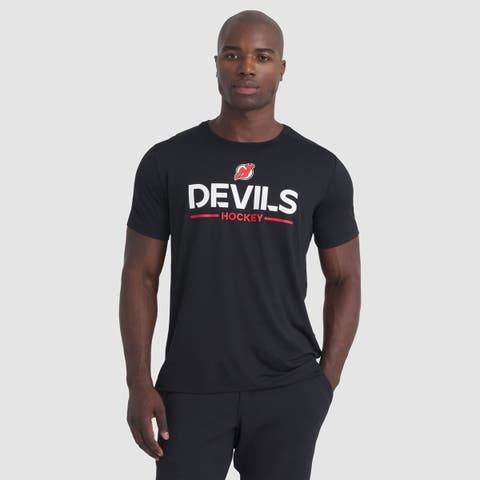 Men
s Fanatics Black New Jersey Devils Authentic Pro Rink Tech T-Shirt