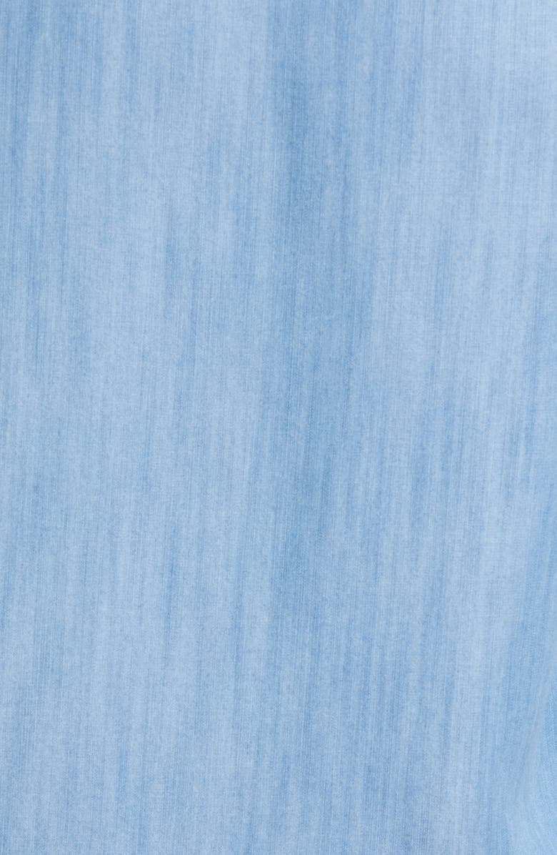 Stone Rose Tencel<sup>®</sup> Denim Button-Up Shirt, Alternate, color, Denim Blue