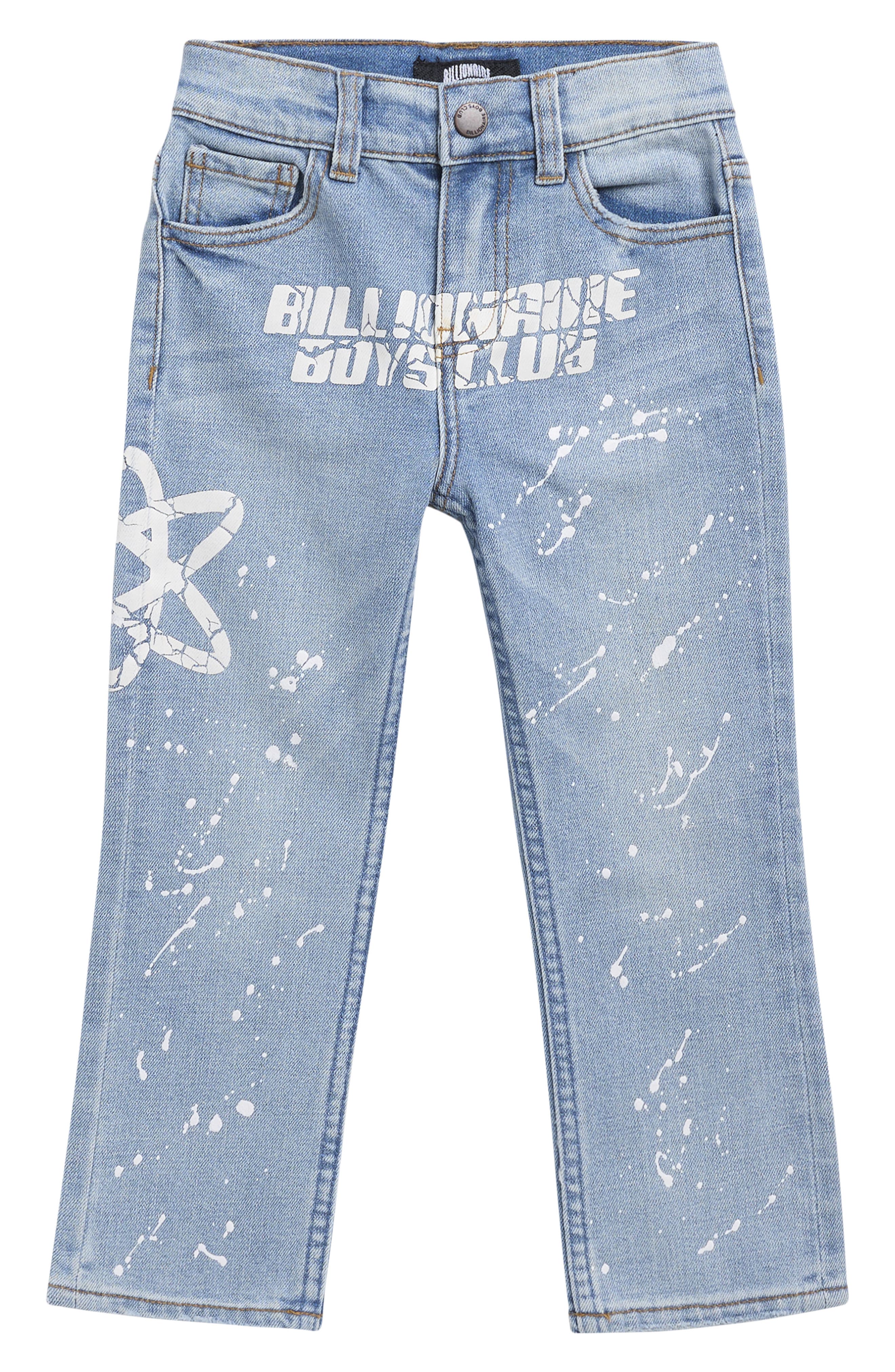 Billionaire Boys Club Kids' Mind Straight Leg Jeans
