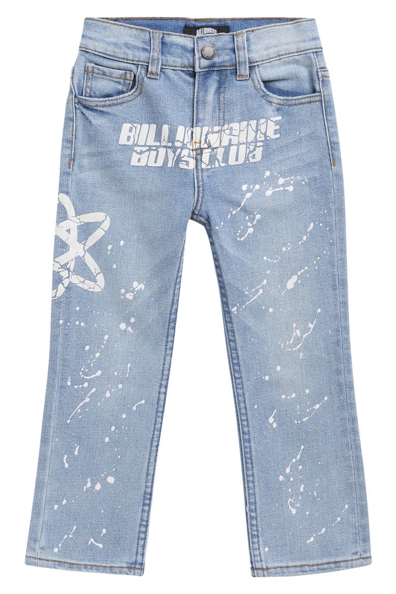 Kids' Mind Straight Leg Jeans, Main, color, LIGHT ZEPHYR