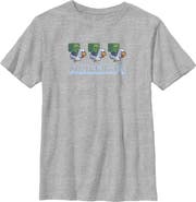MINECRAFT Boy's Minecraft Baby Zombies Chicken Jockey Graphic T-Shirt