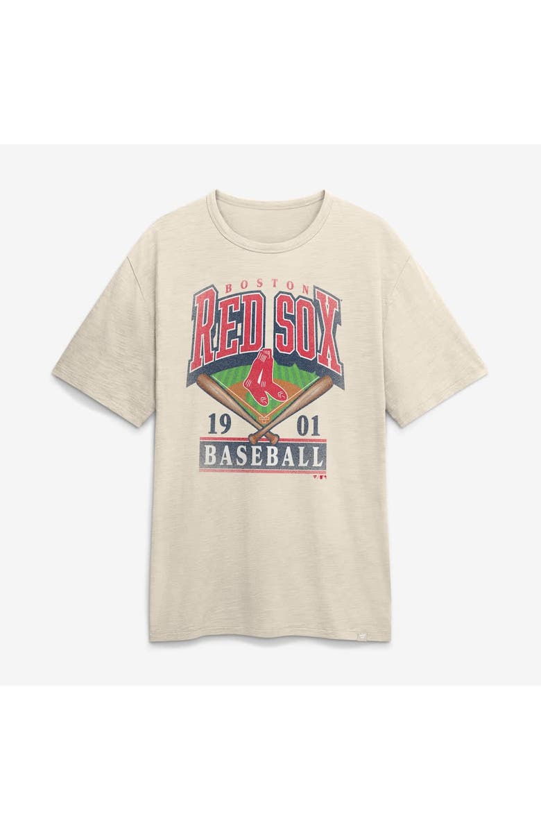 FANATICS Men's Fanatics Tan Boston Red Sox Stadium Slub T-Shirt, Alternate, color, Tan