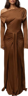 JLUXLABEL Draped Perfection Maxi Dress