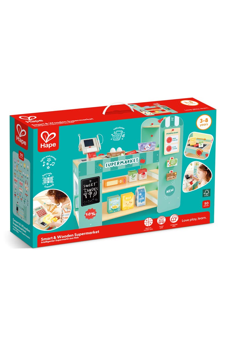 Hape Smart Supermarket Play Set, Alternate, color, 
