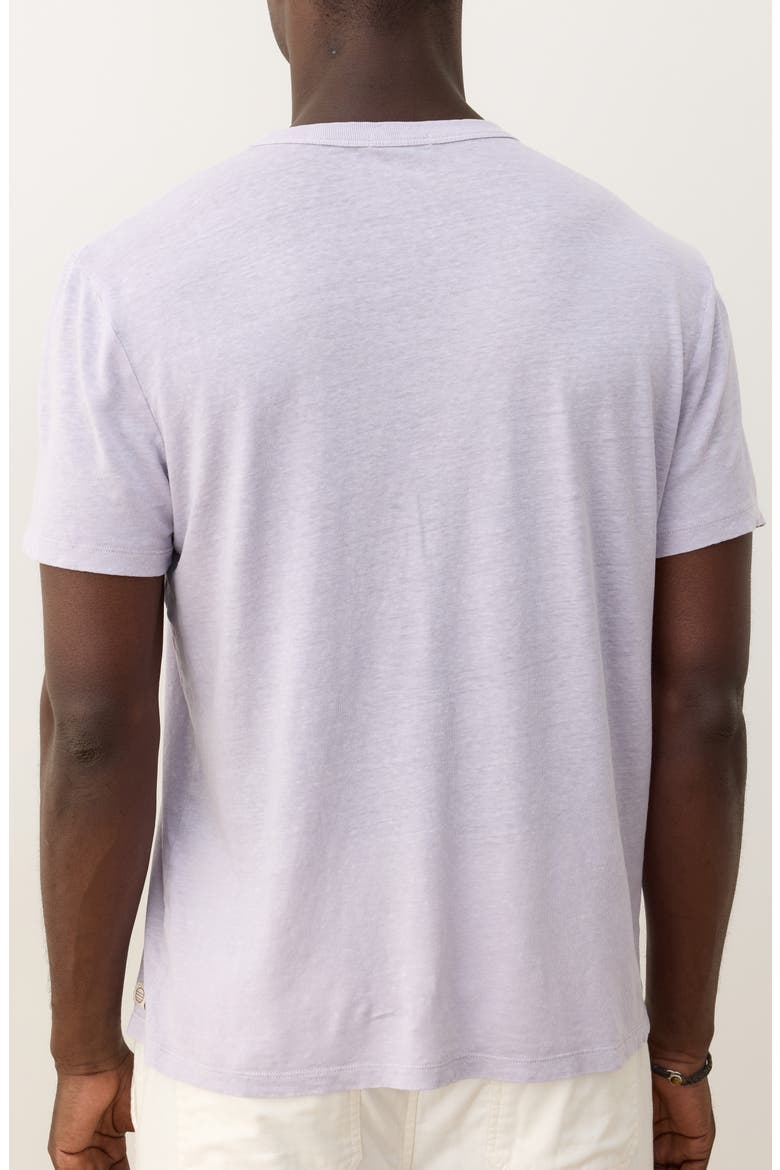 Relaxed Fit Hemp & Cotton T-Shirt, Alternate, color, LAVENDER MIST