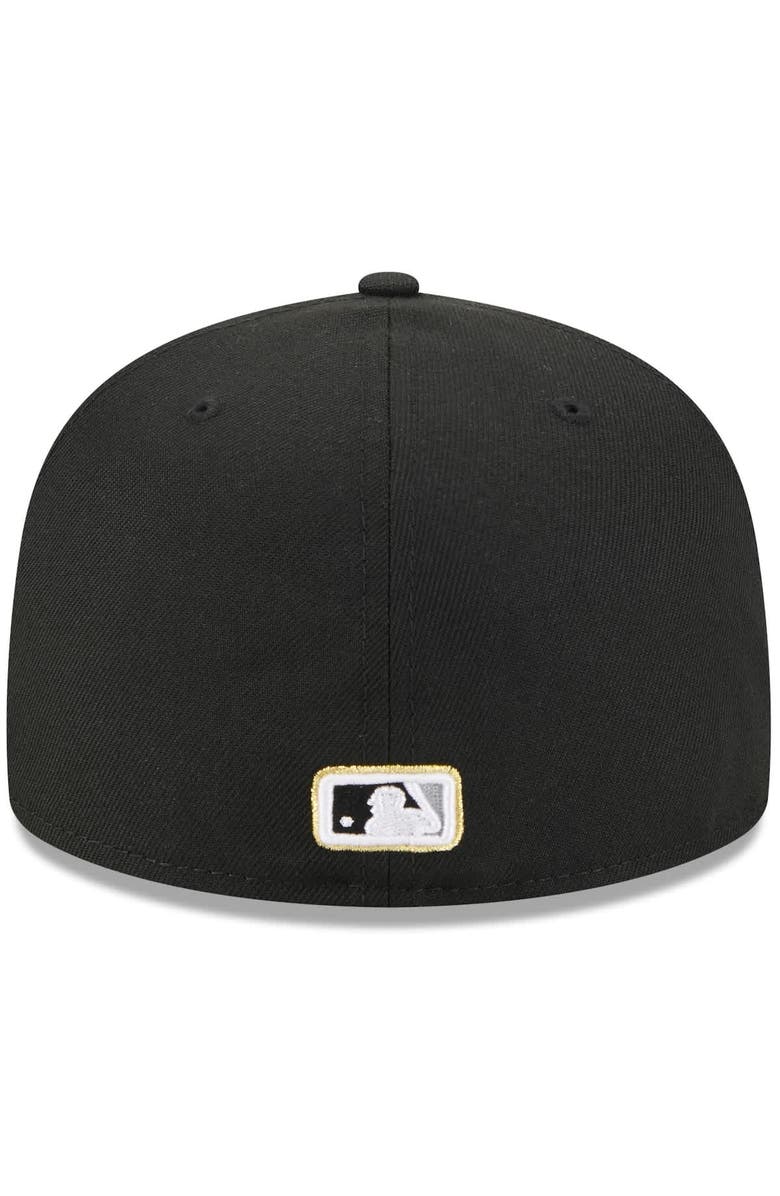 New Era Men's New Era Black Chicago White Sox 2025 59FIFTY Day 59FIFTY Fitted Hat with Pins, Alternate, color, Black