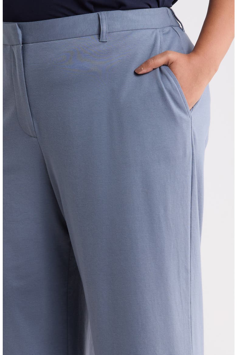 High Waist Ankle Wide Leg Pants, Alternate, color, FLINT
