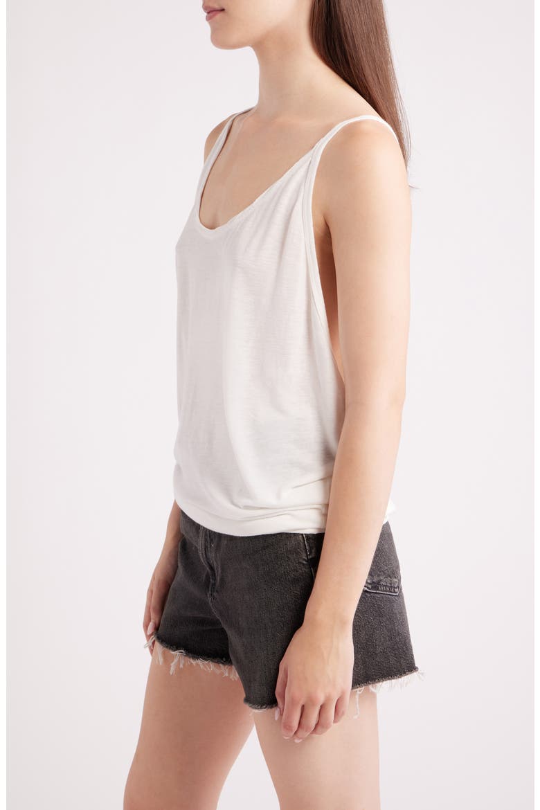 Shoreside Drape Tank, Alternate, color, CLEAN IVORY