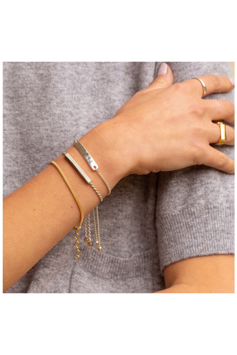 Mini Havana Friendship Chain Bracelet, Alternate, color, SILVER
