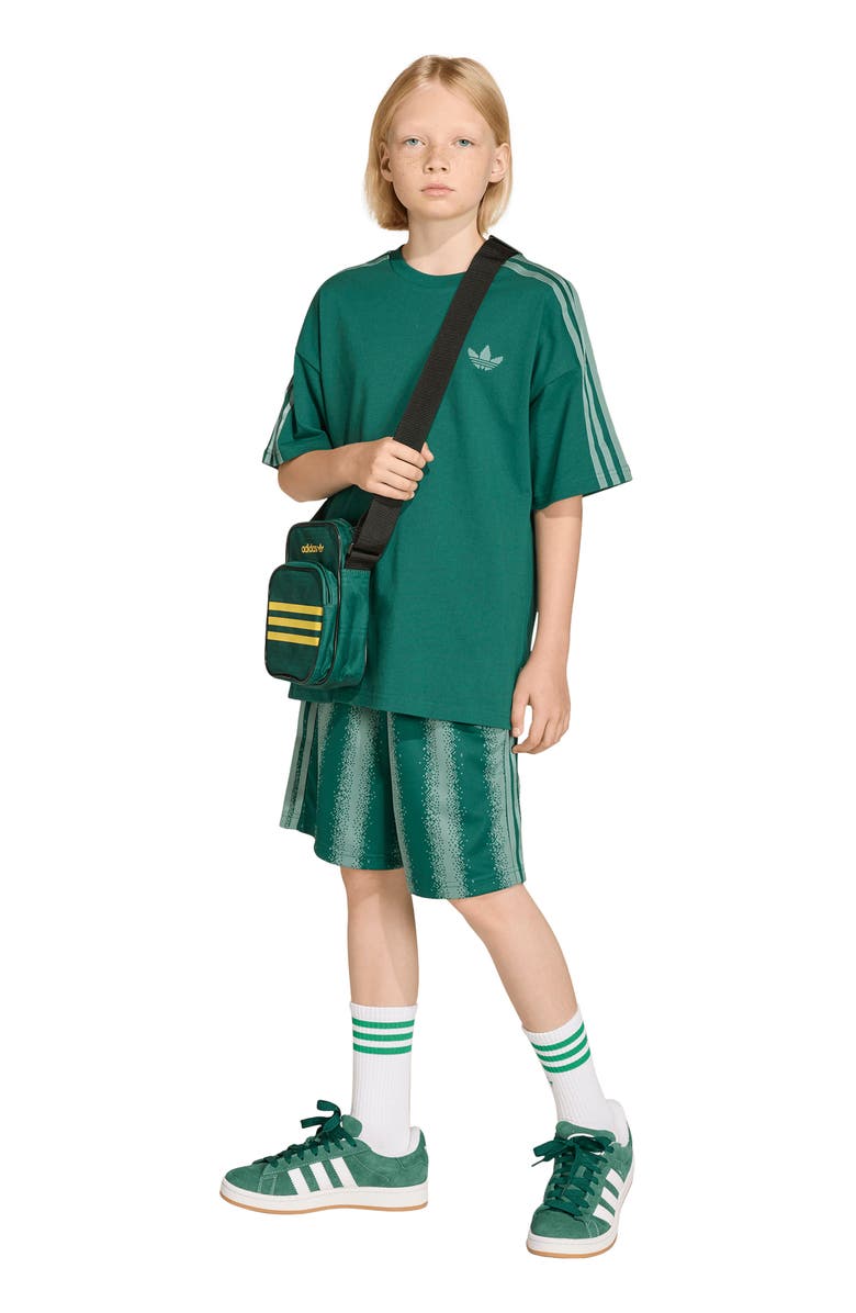 adidas Originals Kids' Minecraft 3-Stripes Graphic T-Shirt, Alternate, color, 