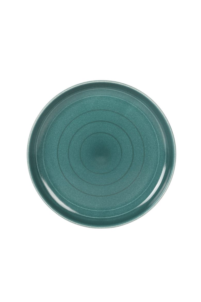 Clarina 16-Piece Reactive Glaze Stoneware Dinnerware Set, Alternate, color, Teal