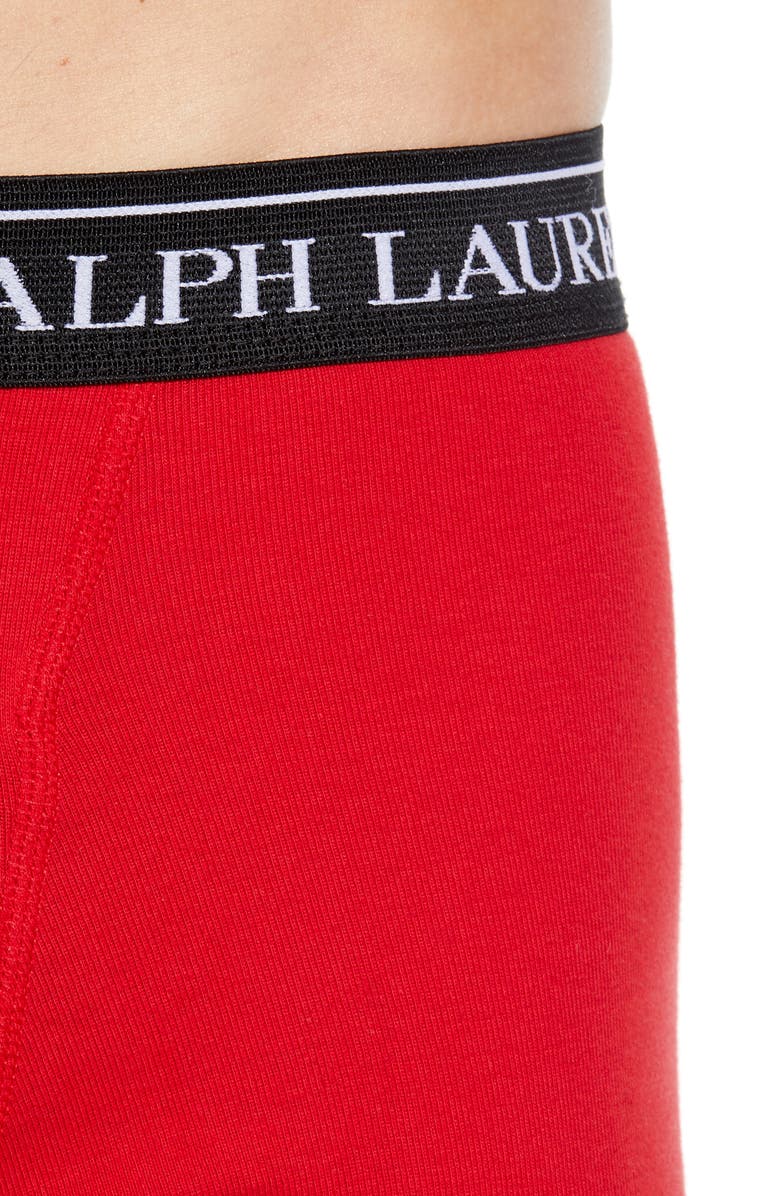 Polo Ralph Lauren 5-Pack Cotton Boxer Briefs, Alternate, color, 