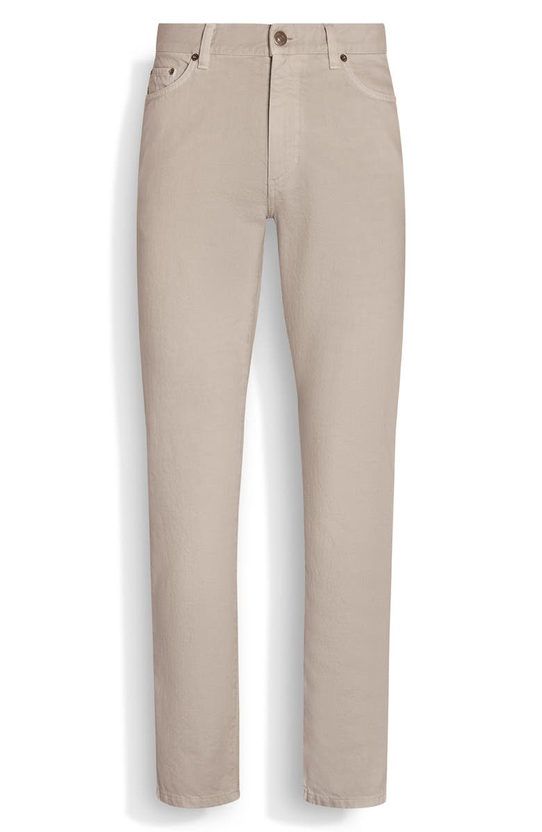 ZEGNA Roccia City Fit Jeans, Alternate, color, Light Taupe
