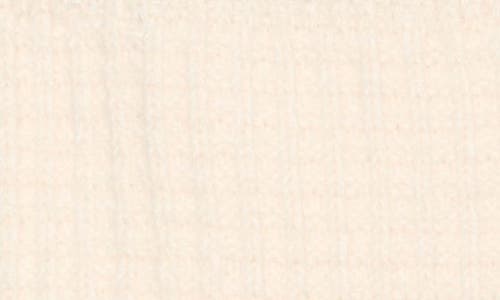 Nordstrom Waffle Texture Cotton Blend Crew Socks In White