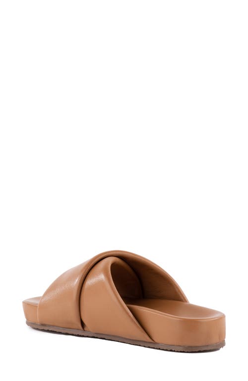 SEYCHELLES SEYCHELLES HEARTFELT CRISSCROSS SLIDE SANDAL