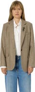GERARD DAREL Nellys Herringbone Straight Jacket