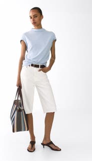 H&M Draped Fine-knit Top