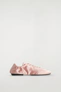 COS Satin-suede Ballet Sneakers