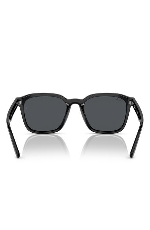 Ray Ban Ray-ban 66mm Polarized Oversize Square Sunglasses In Neutral