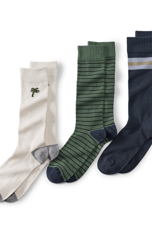Lands' End Novelty Dress Socks 3 Pack