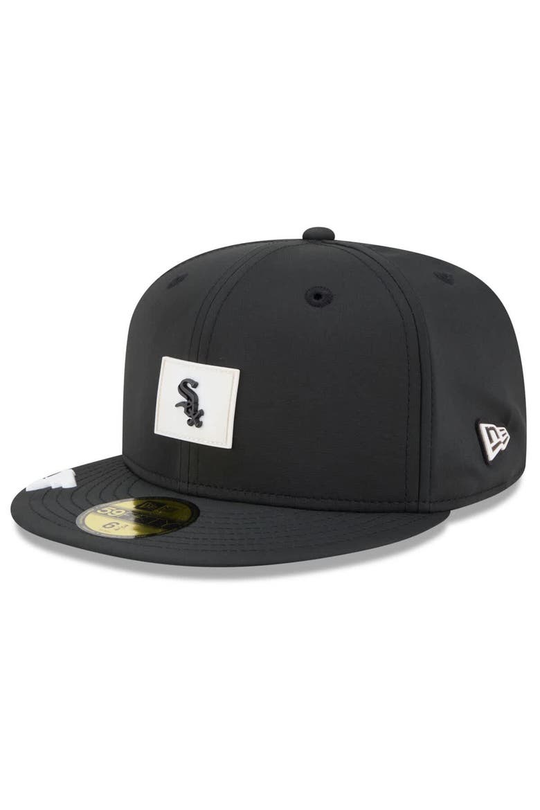 Men's New Era  Black Chicago White Sox 2026 Clubhouse 59FIFTY Fitted Hat, Main, color, Black