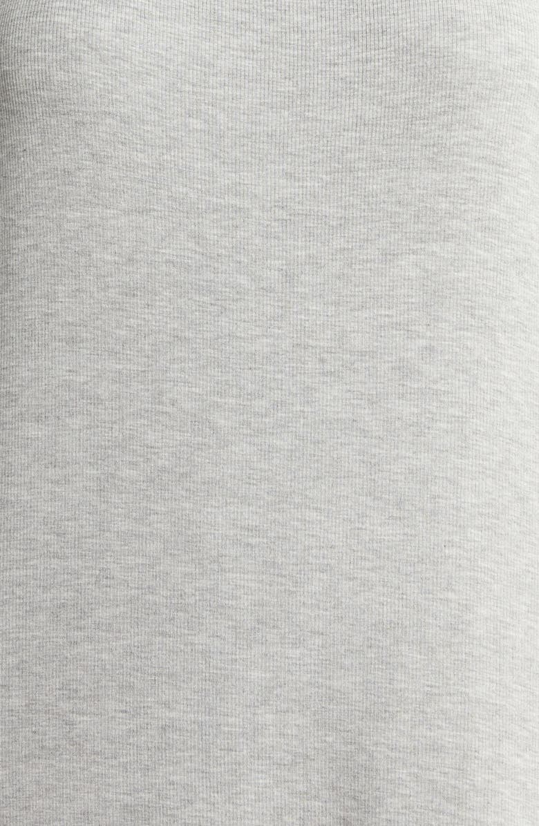 Cozy Earth Rib Knit Nightgown, Alternate, color, Grey