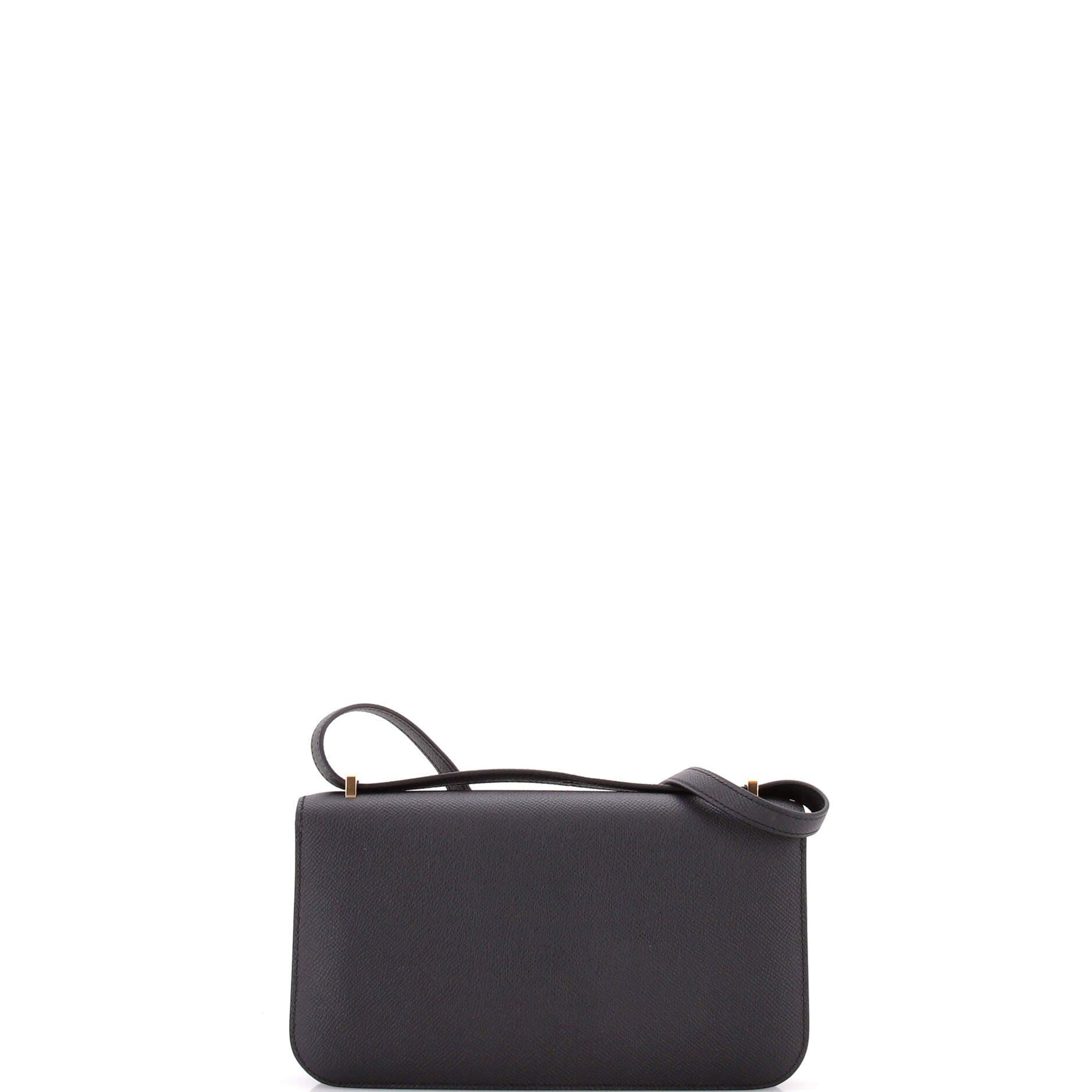 Pre-Owned Hermes Constance Elan NM Bag Epsom 25, Alternate, color, Noir