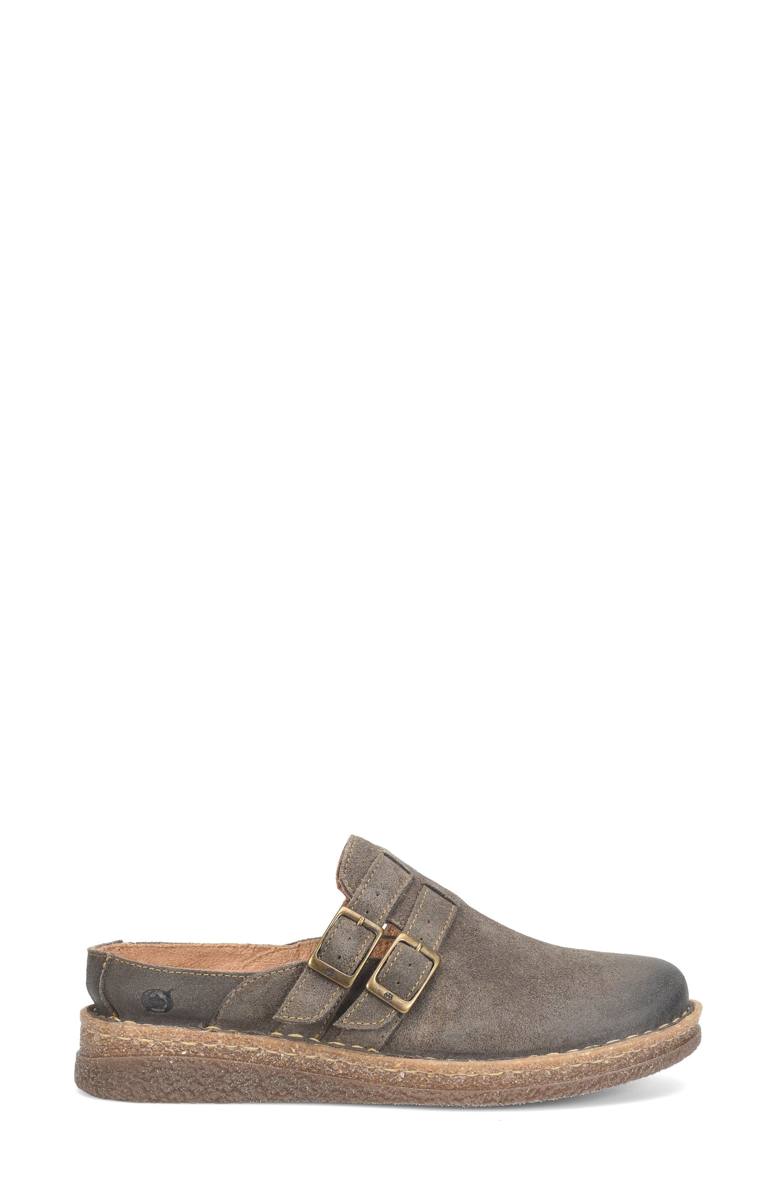 Børn Cort Distressed Clog, Alternate, color, Dark Grey Distressed