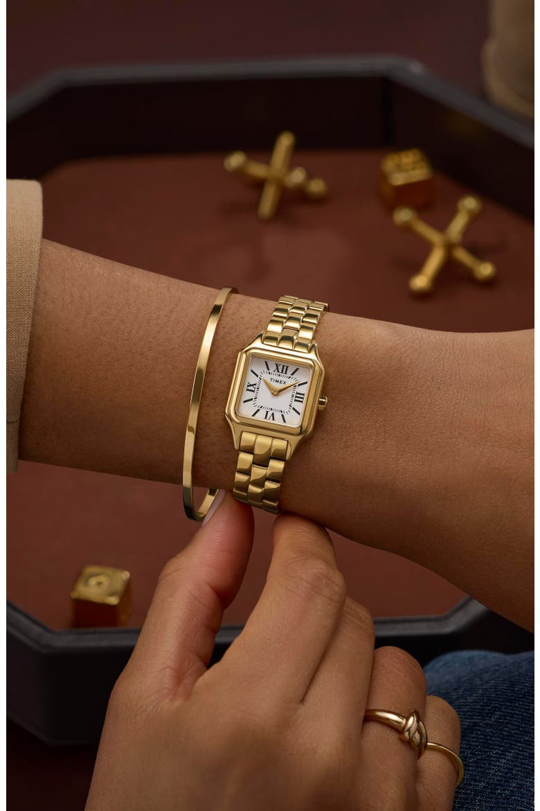 Legacy Addison Two-Tone Bracelet Watch, 23mm, Alternate, color, GOLD-TONE
