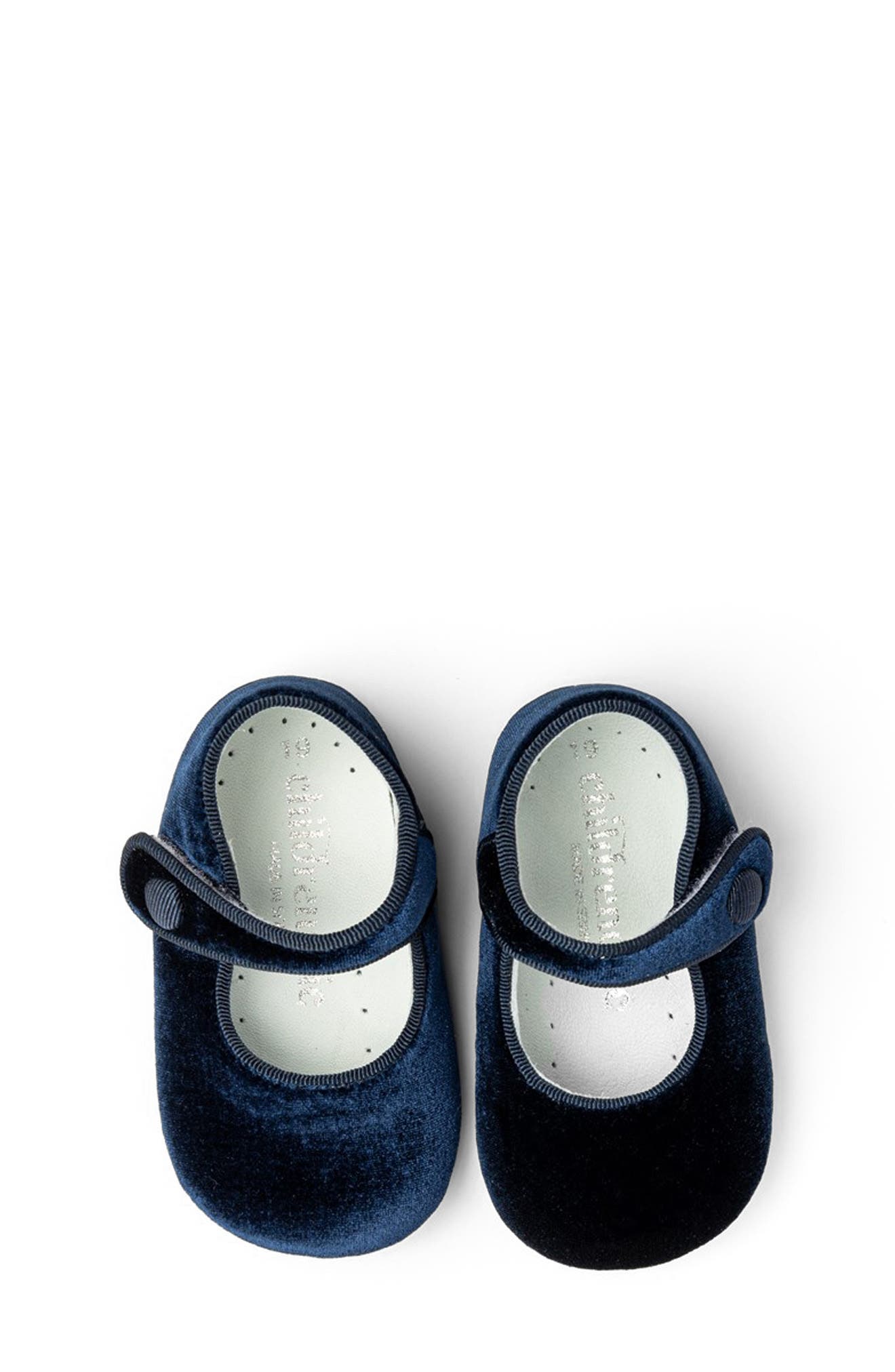 CHILDRENCHIC Kids' Velvet Mary Jane, Alternate, color, 