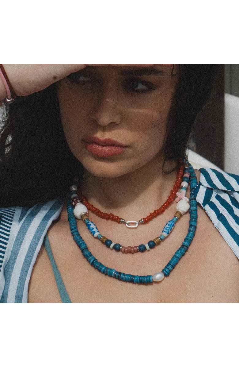 By Lilla Mermaid Necklace, Alternate, color, Multi