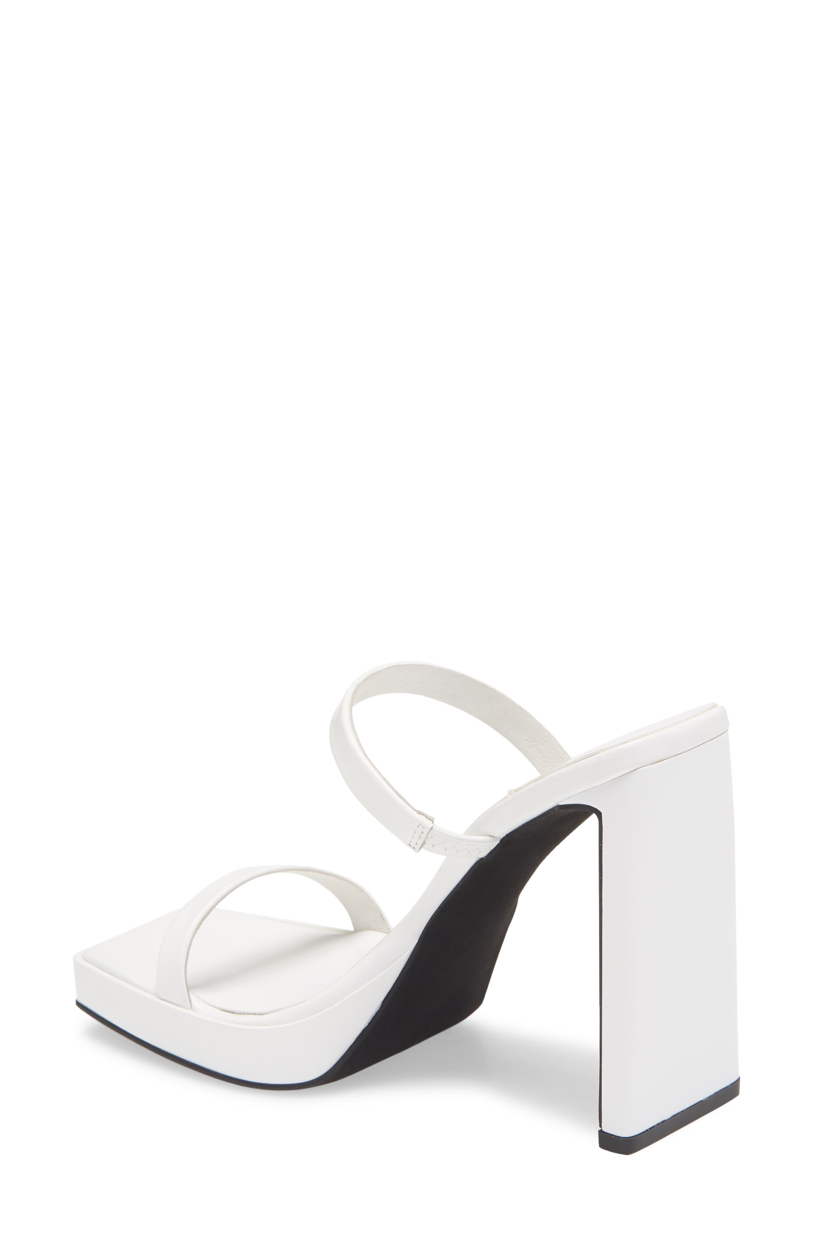 Hustler Platform Sandal, Alternate, color, WHITE PATENT