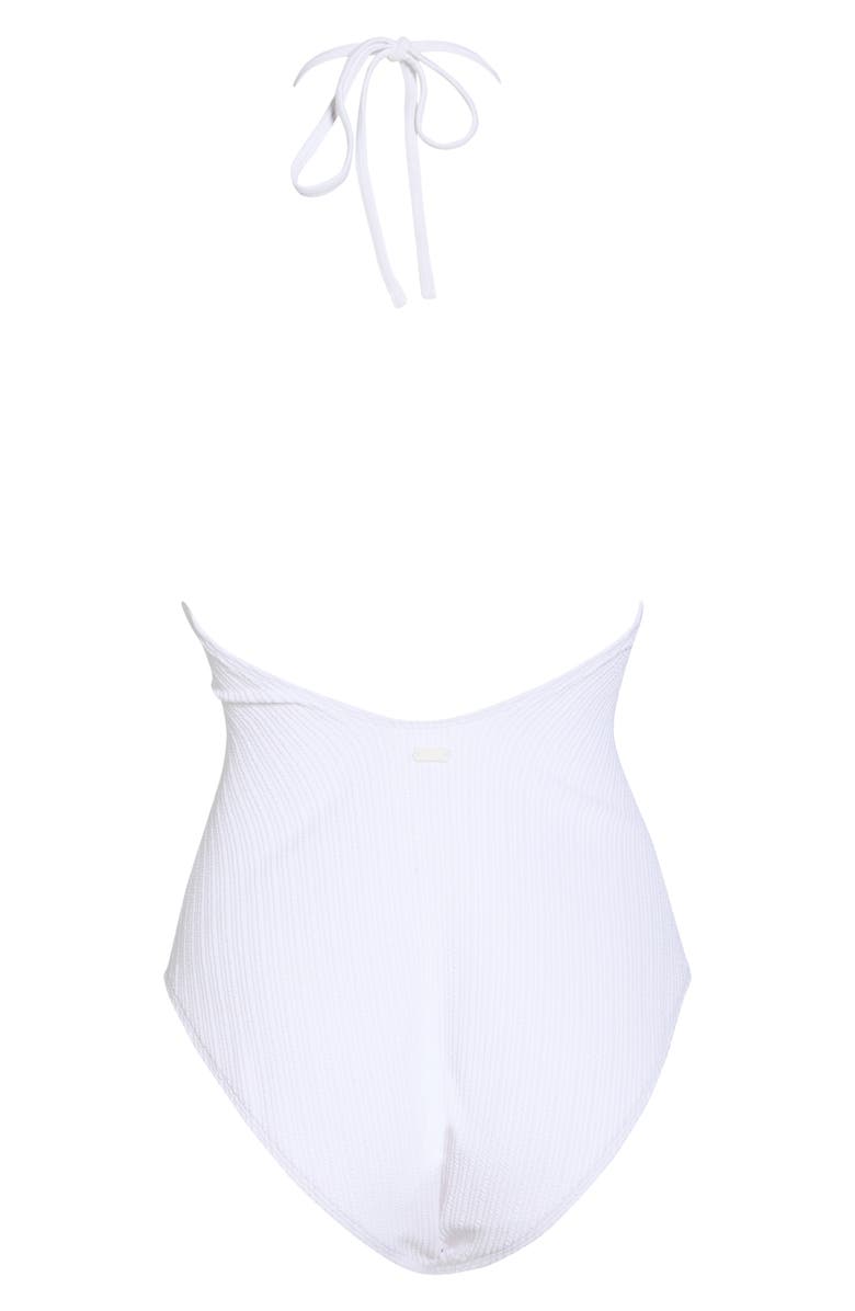 Roxy Aruba One-Piece Swimsuit, Alternate, color, Bright White
