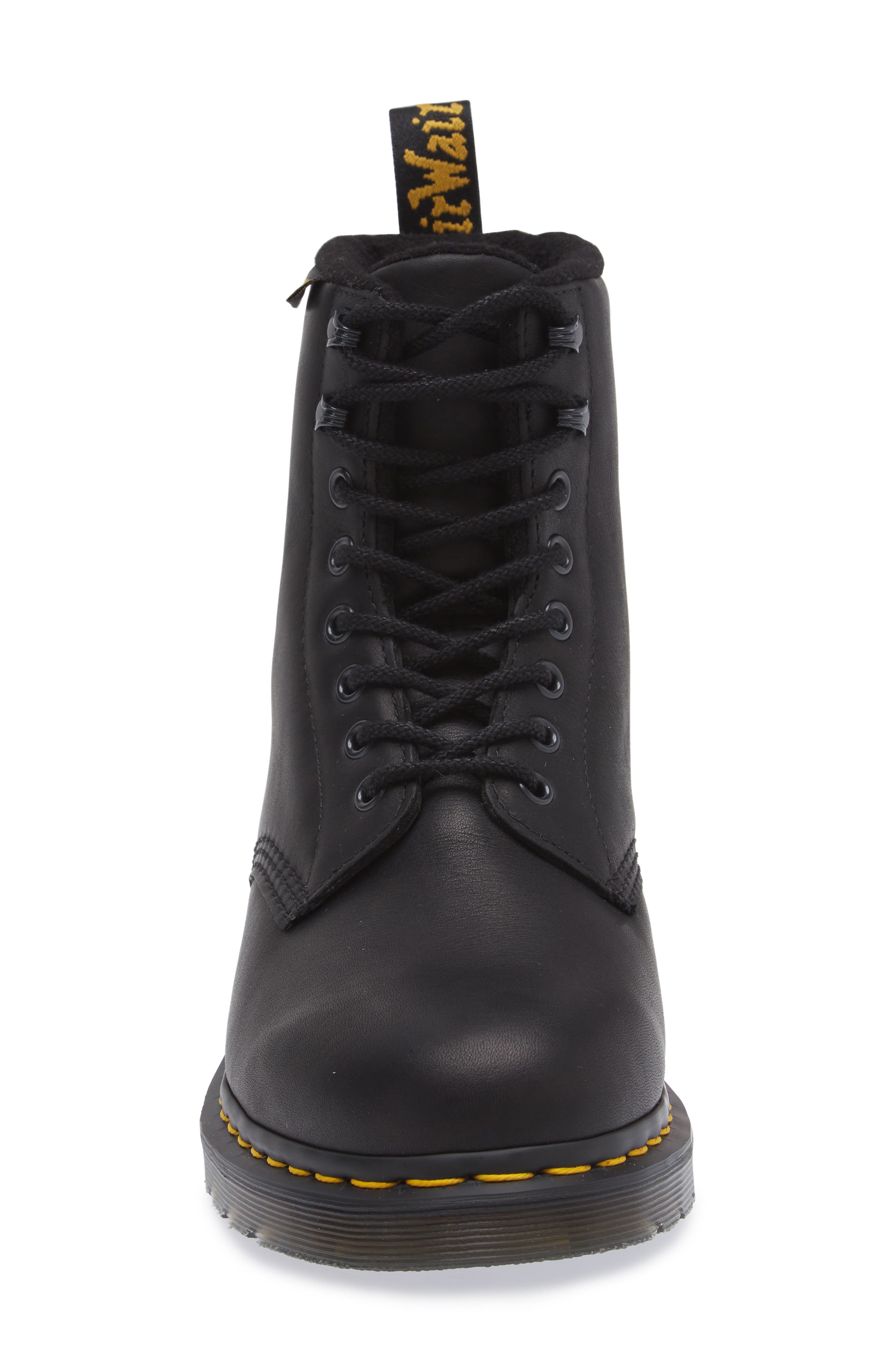 Dr. Martens 1460 Pascal Waterproof Fleece Lined Boot, Alternate, color, 