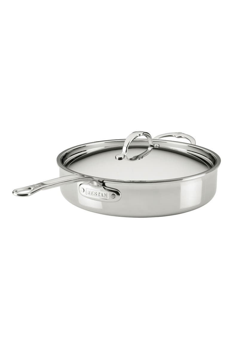 ProBond® Luxe Professional Clad Stainless Steel 5-Quart Sauté Pan with Lid, Alternate, color, NO COLOR