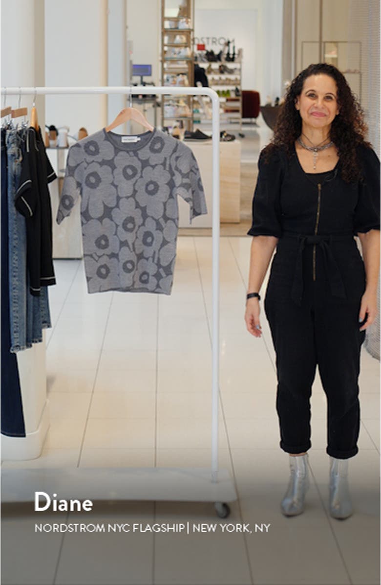 Kehys Unikko Short Sleeve Wool Sweater, sales video thumbnail