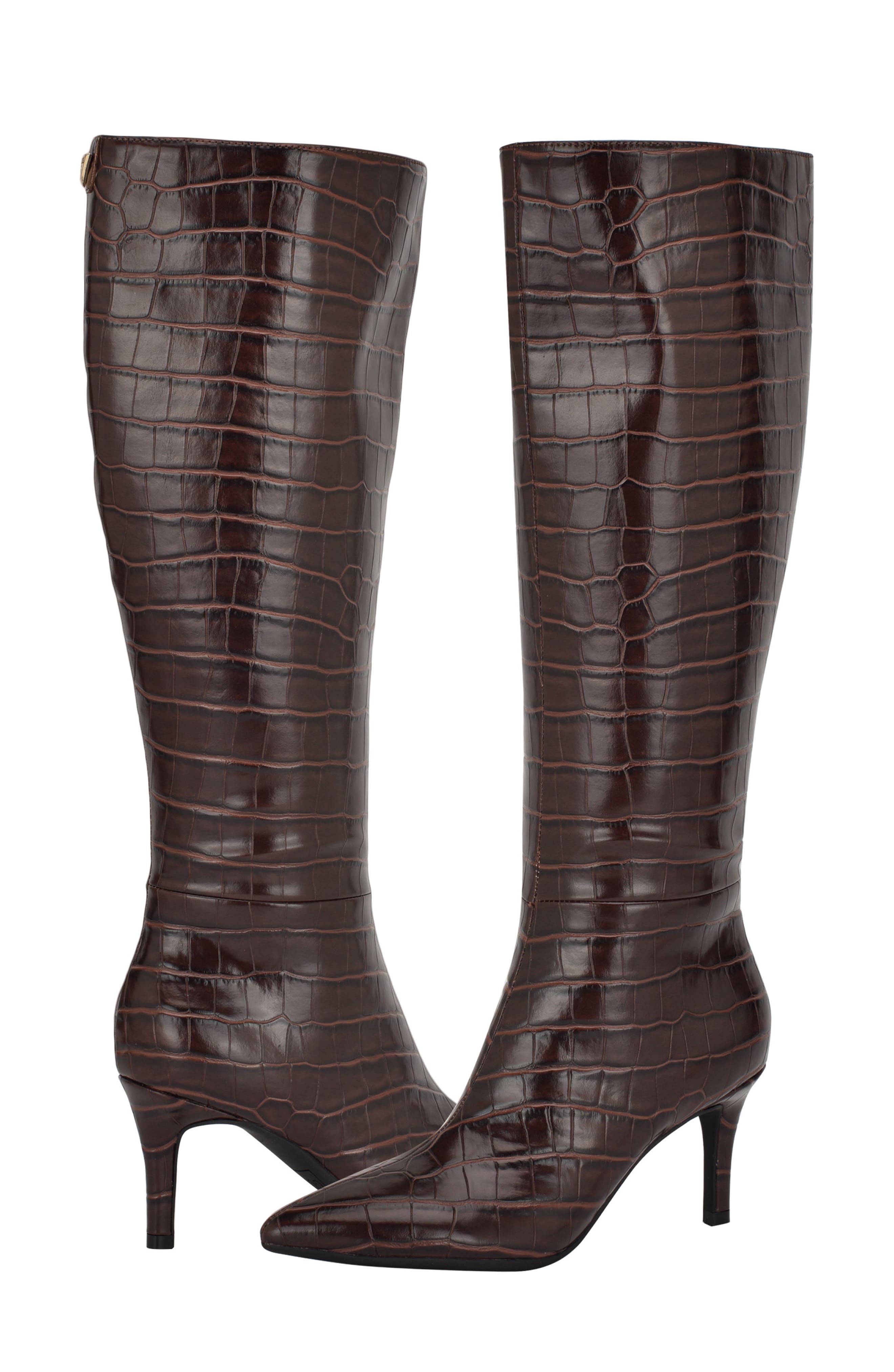 GUESS Wayla Stiletto Knee High Boot, Alternate, color, 