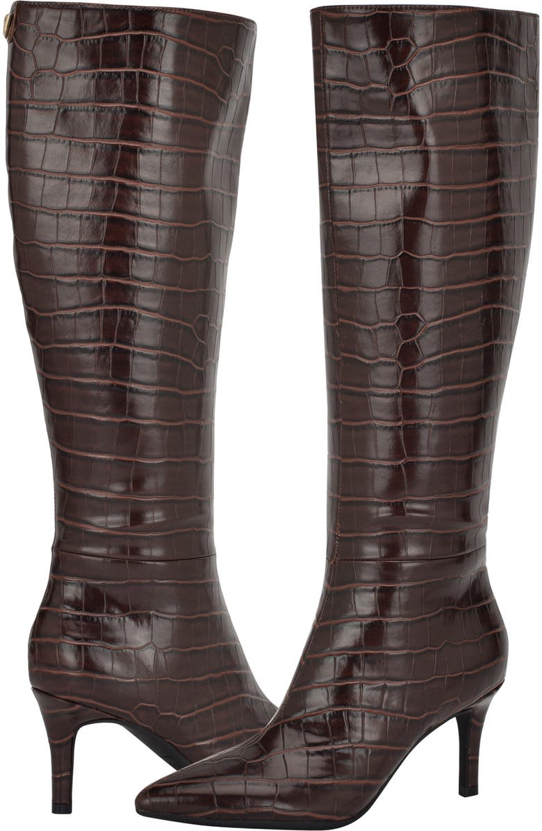 GUESS Wayla Stiletto Knee High Boot, Alternate, color,