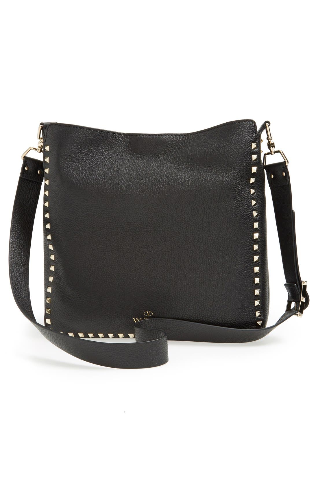 Valentino 'Rockstud' Hobo, Alternate, color, 