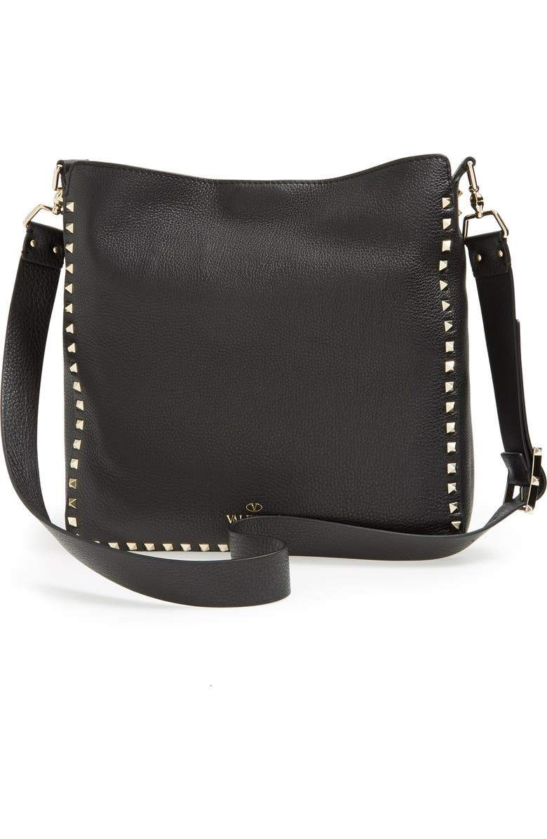 Valentino 'Rockstud' Hobo, Alternate, color,